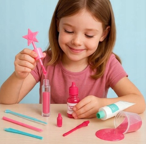 Clementoni Naukowa Zabawa Zestaw Kosmetyczny Balsam i Błyszczyk do Ust Język Polski Clementoni 50253