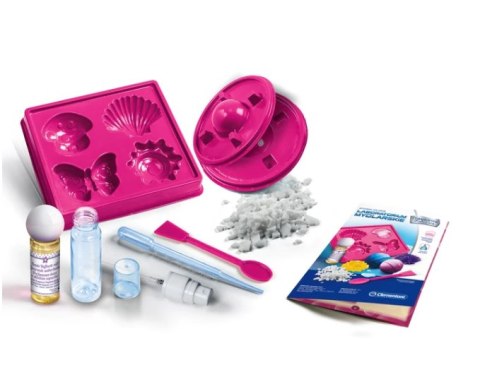 Clementoni Naukowa Zabawa Zestaw Laboratorium Mydlarskie Mydła Kule do Kąpieli Język Polski Clementoni 60949