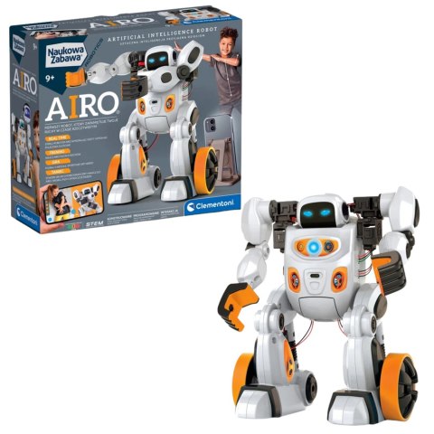 Clementoni Naukowa Zabawa Zestaw Robot Airo Język Polski Clementoni 50819