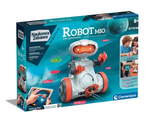 Clementoni Naukowa Zabawa Zestaw Robot Mio Nowa Generacja Język Polski Clementoni 50632