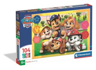 Clementoni Puzzle 104 Super Color PSI PATROL Clementoni 25013