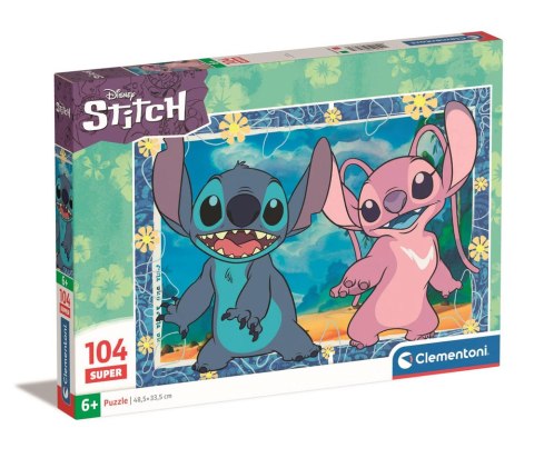 Clementoni Puzzle 104 Super DISNEY STITCH 3 Clementoni 27573
