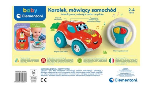 Clementoni Zdalnie Sterowany Mówiący Karolek Samochód Na Pilota Język Polski Clementoni 50803