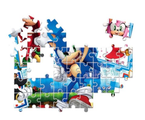 Clementoni Zestaw Edukacyjny Puzzle Memo Klocki SONIC Clementoni 18318