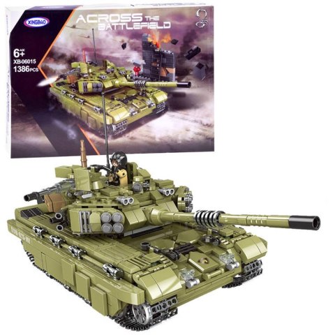 JOKOMISIADA Klocki wojskowe Czołg Scorpio Tiger 1386el ZA3471