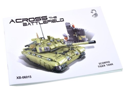 JOKOMISIADA Klocki wojskowe Czołg Scorpio Tiger 1386el ZA3471