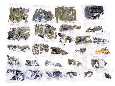 JOKOMISIADA Klocki wojskowe Czołg Scorpio Tiger 1386el ZA3471