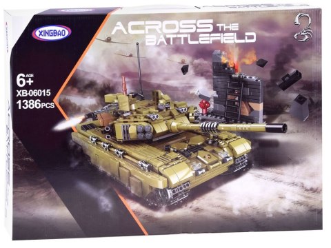 JOKOMISIADA Klocki wojskowe Czołg Scorpio Tiger 1386el ZA3471