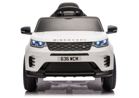 LEAN CARS Pojazd Na Akumulator Land Rover Discovery DLS-K06 Biały