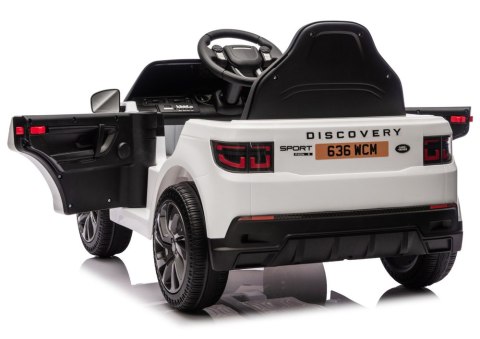 LEAN CARS Pojazd Na Akumulator Land Rover Discovery DLS-K06 Biały