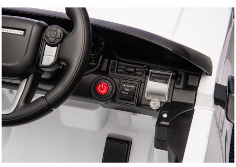 LEAN CARS Pojazd Na Akumulator Land Rover Discovery DLS-K06 Biały