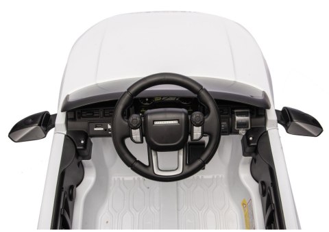 LEAN CARS Pojazd Na Akumulator Land Rover Discovery DLS-K06 Biały