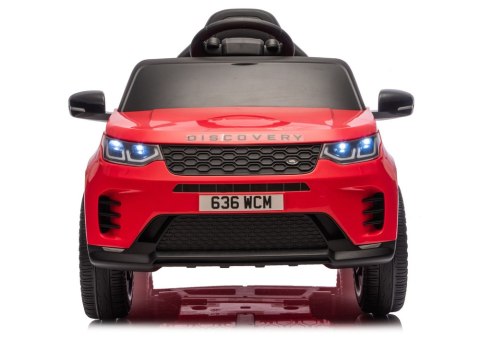 LEAN CARS Pojazd Na Akumulator Land Rover Discovery DLS-K06 Czerwony