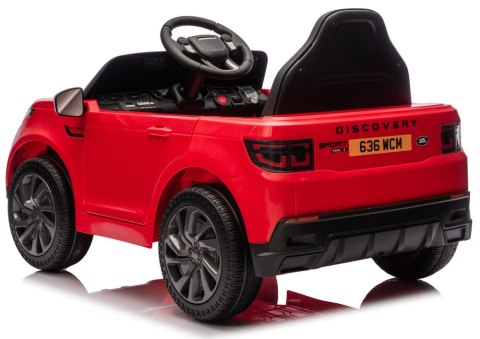 LEAN CARS Pojazd Na Akumulator Land Rover Discovery DLS-K06 Czerwony