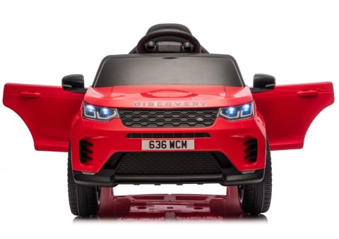 LEAN CARS Pojazd Na Akumulator Land Rover Discovery DLS-K06 Czerwony