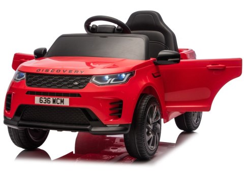 LEAN CARS Pojazd Na Akumulator Land Rover Discovery DLS-K06 Czerwony