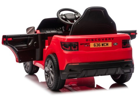 LEAN CARS Pojazd Na Akumulator Land Rover Discovery DLS-K06 Czerwony
