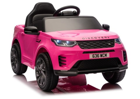 LEAN CARS Pojazd Na Akumulator Land Rover Discovery DLS-K06 Różowy