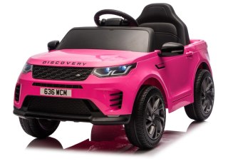 LEAN CARS Pojazd Na Akumulator Land Rover Discovery DLS-K06 Różowy