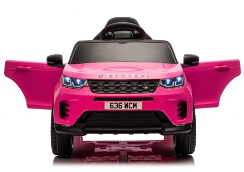 LEAN CARS Pojazd Na Akumulator Land Rover Discovery DLS-K06 Różowy