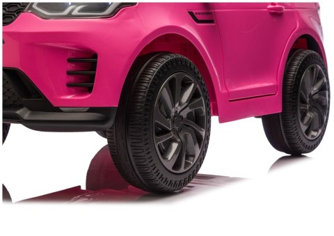 LEAN CARS Pojazd Na Akumulator Land Rover Discovery DLS-K06 Różowy
