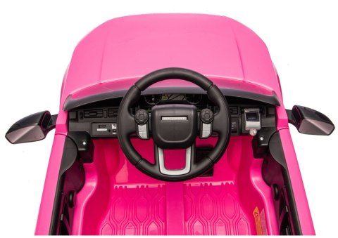 LEAN CARS Pojazd Na Akumulator Land Rover Discovery DLS-K06 Różowy
