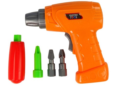 LEAN Toys Kreatywna Mozaika Układanka 4w1 Wkrętarka 237 Elementów