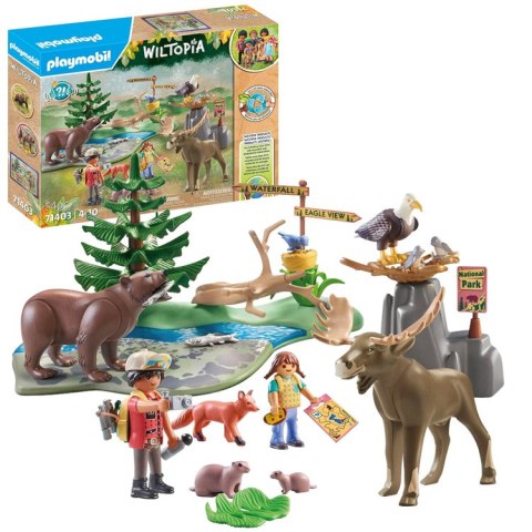 Playmobil Klocki Playmobill 71403 Zwierzęta Ameryki Północnej. Zestaw 54elem/ ZA5999