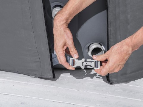 Producent niezdefiniowany Bestway Pokrywa termiczna do Lay-Z-Spa pokrowiec ENEGYSENSE 180x66cm 60317