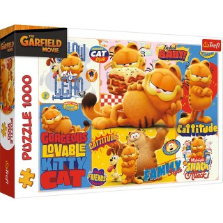 Trefl Puzzle Puzzle - 1000 - Przygody Garfielda - Garfield - Trefl 10935