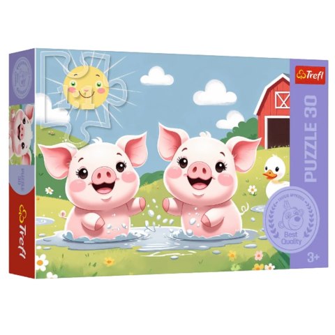 Trefl Puzzle Puzzle - 30 - Wesołe życie na wsi - Trefl 18334