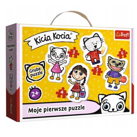 Trefl Puzzle Puzzle - Baby Classic - Wesoła Kicia Kocia - Trefl 36088