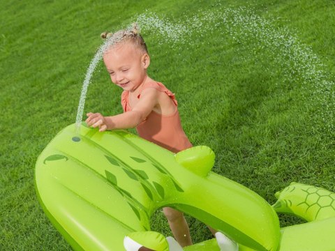 Bestway Bestway Wodny plac zabaw KROKODYL 234x163x87cm + zjeżdżalnia i akces. 53169