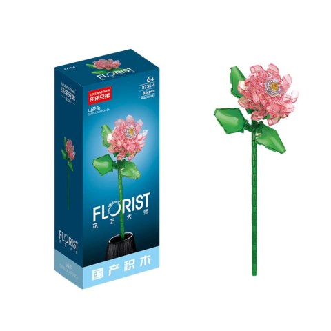 LEAN Toys Klocki Konstrukcyjne Kwiat Kompozycje 60-150 el. Mix