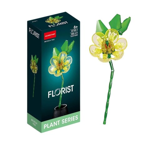 LEAN Toys Klocki Konstrukcyjne Kwiat Kompozycje 60-150 el. Mix