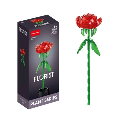 LEAN Toys Klocki Konstrukcyjne Kwiat Kompozycje 60-150 el. Mix