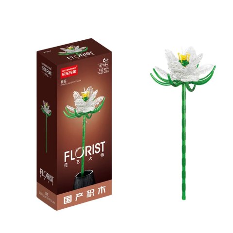 LEAN Toys Klocki Konstrukcyjne Kwiat Kompozycje 60-150 el. Mix