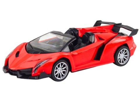 LEAN Toys Samochód Sportowy Zdalnie Sterowany Auto RC 1:18 Czerwony