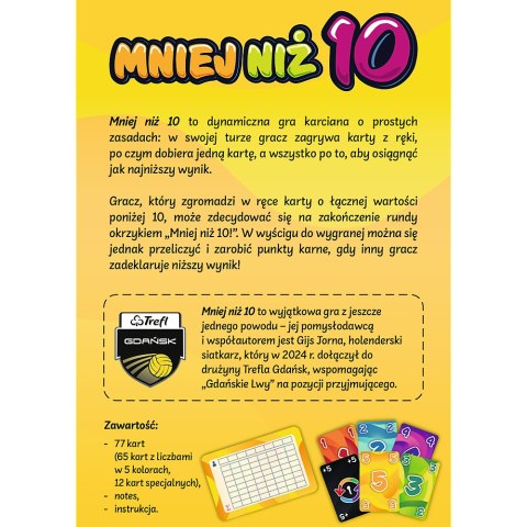 Trefl Gry Gra karciana - Mniej niż 10 - Trefl 02880