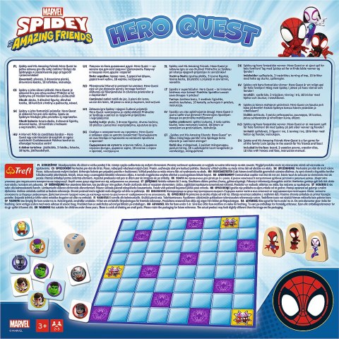 Trefl Gry Gra planszowa Hero Quest Spidey Spider-Man Trefl 02436