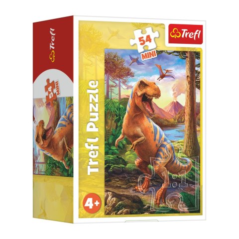 Trefl Puzzle Puzzle - 54 MINI - Niesamowite dinozaury 3 - Trefl 54194