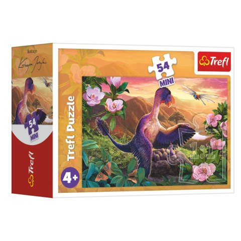 Trefl Puzzle Puzzle - 54 MINI - Niesamowite dinozaury 3 - Trefl 54194