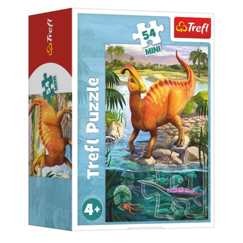 Trefl Puzzle Puzzle - 54 MINI - Niesamowite dinozaury 3 - Trefl 54194