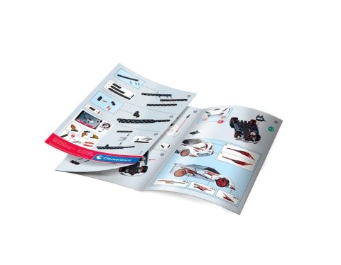 Clementoni Naukowa Zabawa Klocki Laboratorium Mechaniki Hipersamochód Język Polski Clementoni 50683