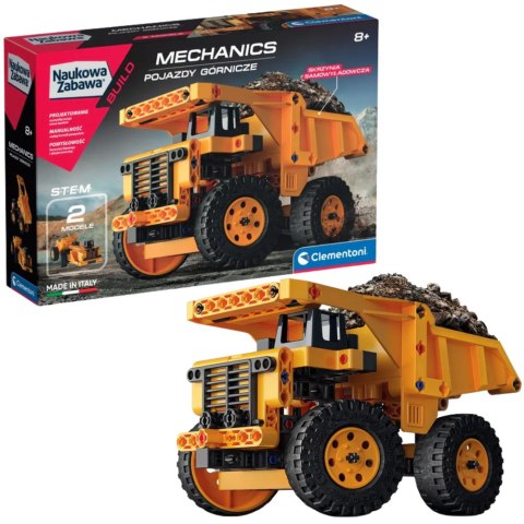 Clementoni Naukowa Zabawa Klocki Laboratorium Mechaniki Pojazdy Górnicze Język Polski Clementoni 50715