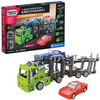 Clementoni Naukowa Zabawa Klocki Laboratorium Mechaniki Transporter Język Polski Clementoni 50249