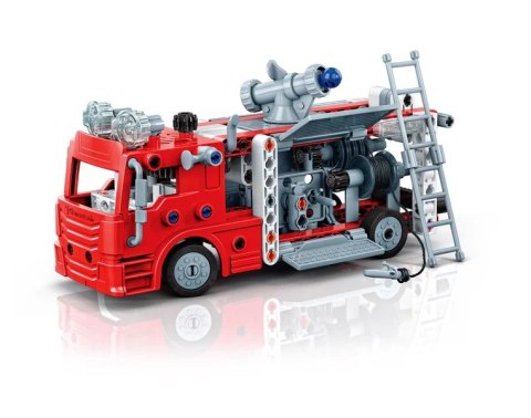 Clementoni Naukowa Zabawa Klocki Laboratorium Mechaniki Wóz Strażacki Język Polski Clementoni 50245