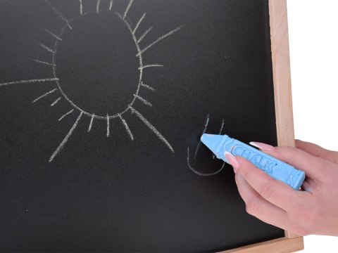 JOKOMISIADA Duża kolorowa Kreda do rysowania - 6 sztuk Na tablicę i chodnik ZA5582
