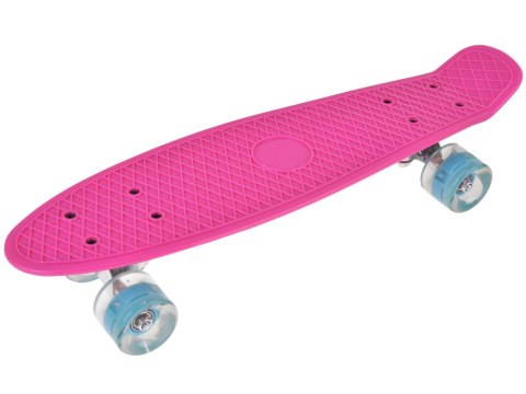 JOKOMISIADA Fiszka LED Deskorolka ze Świecącymi Kółkami do jazdy w Skateparku SP0825