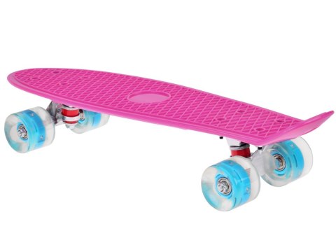 JOKOMISIADA Fiszka LED Deskorolka ze Świecącymi Kółkami do jazdy w Skateparku SP0825
